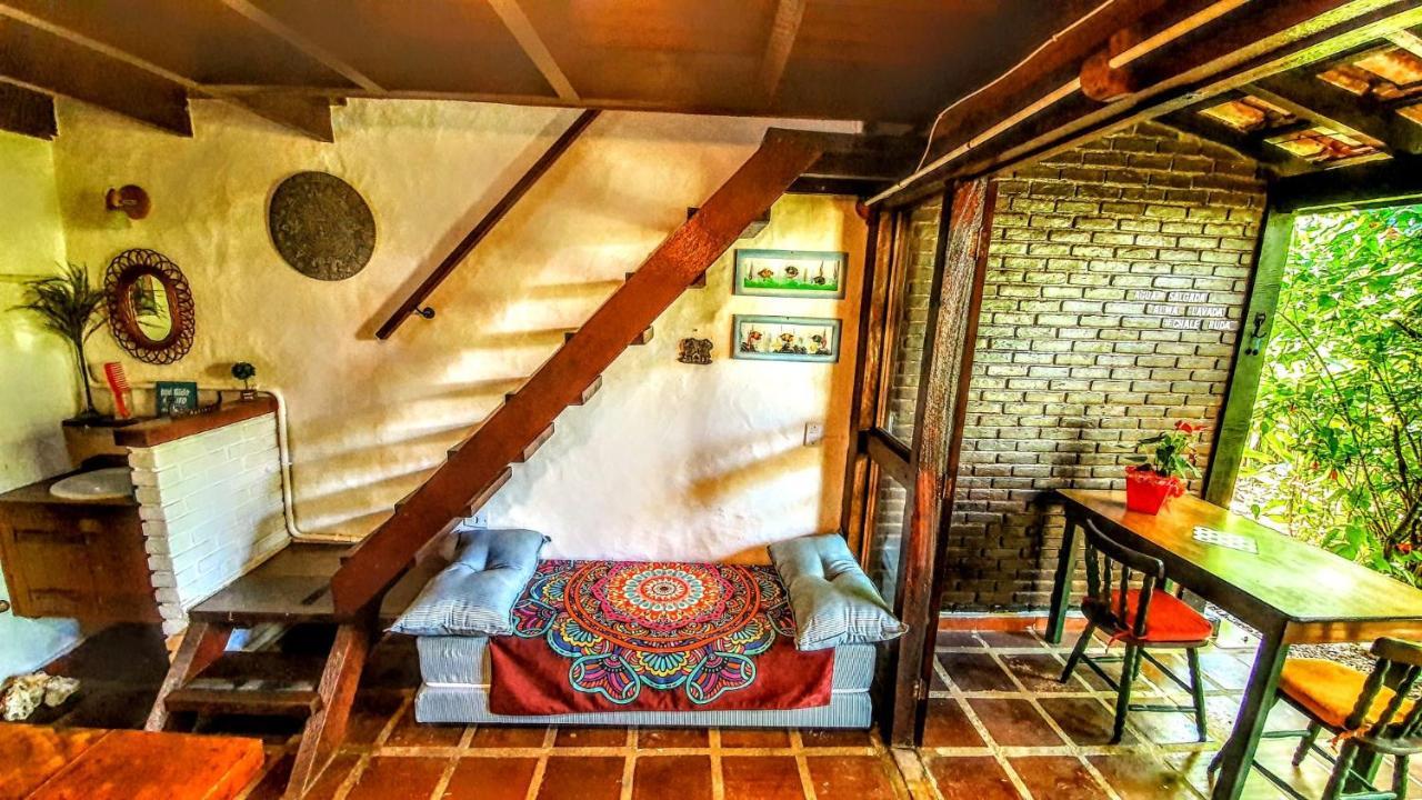 Apartament Chale Rustico E Charmoso Na Praia Para Casal! Ubatuba Zewnętrze zdjęcie