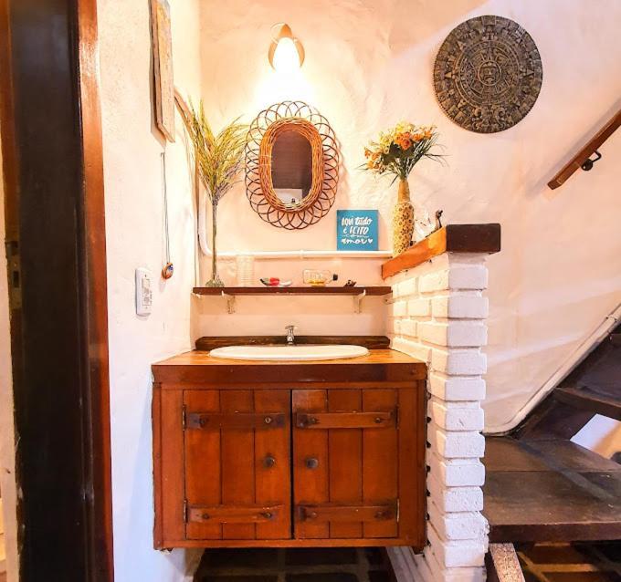 Apartament Chale Rustico E Charmoso Na Praia Para Casal! Ubatuba Zewnętrze zdjęcie